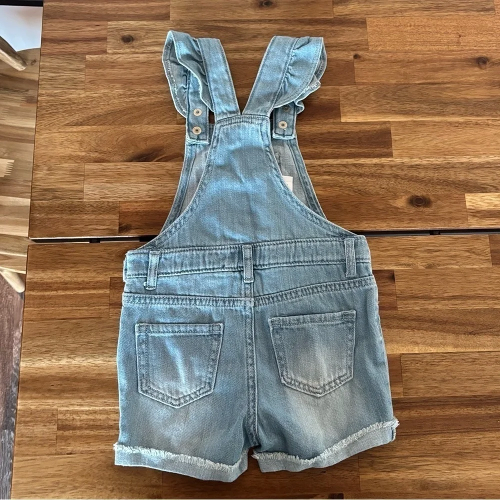 The Children's Place Denim Shortall 3T GIRL‎ Overalls Style Jean Shortalls. NWT